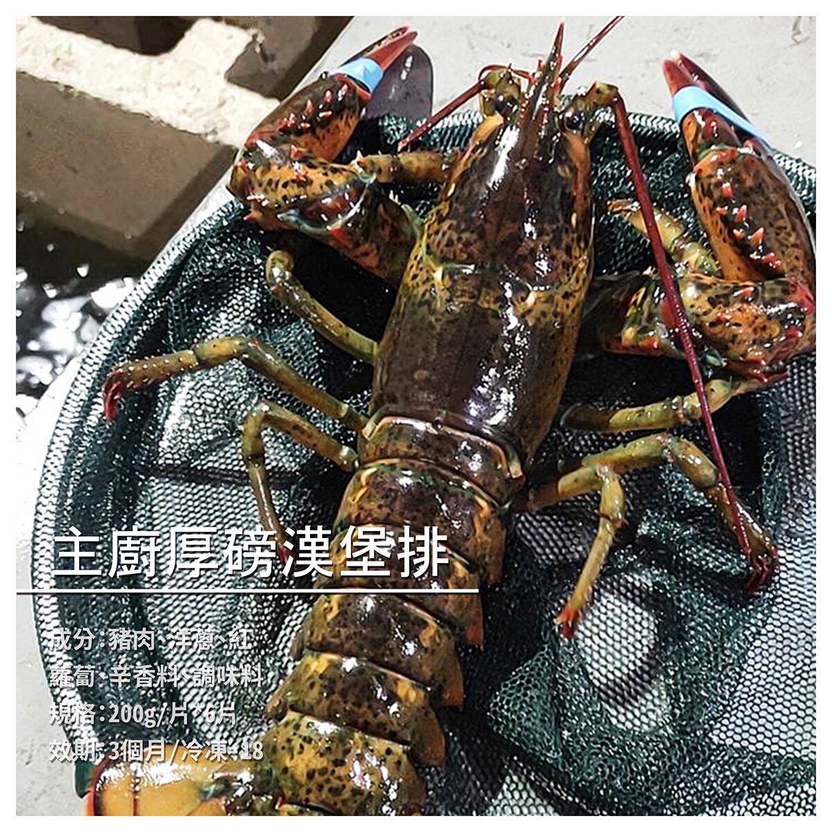 【阿正水產】波士頓龍蝦/隻