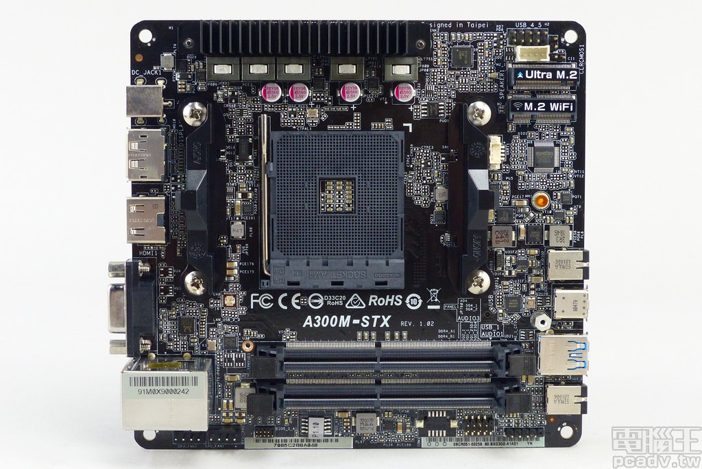 發揮 Ryzen APU 高整合性優勢，ASRock DeskMini A300 Mini-STX 迷你準系統效能、溫度、噪音分析實測