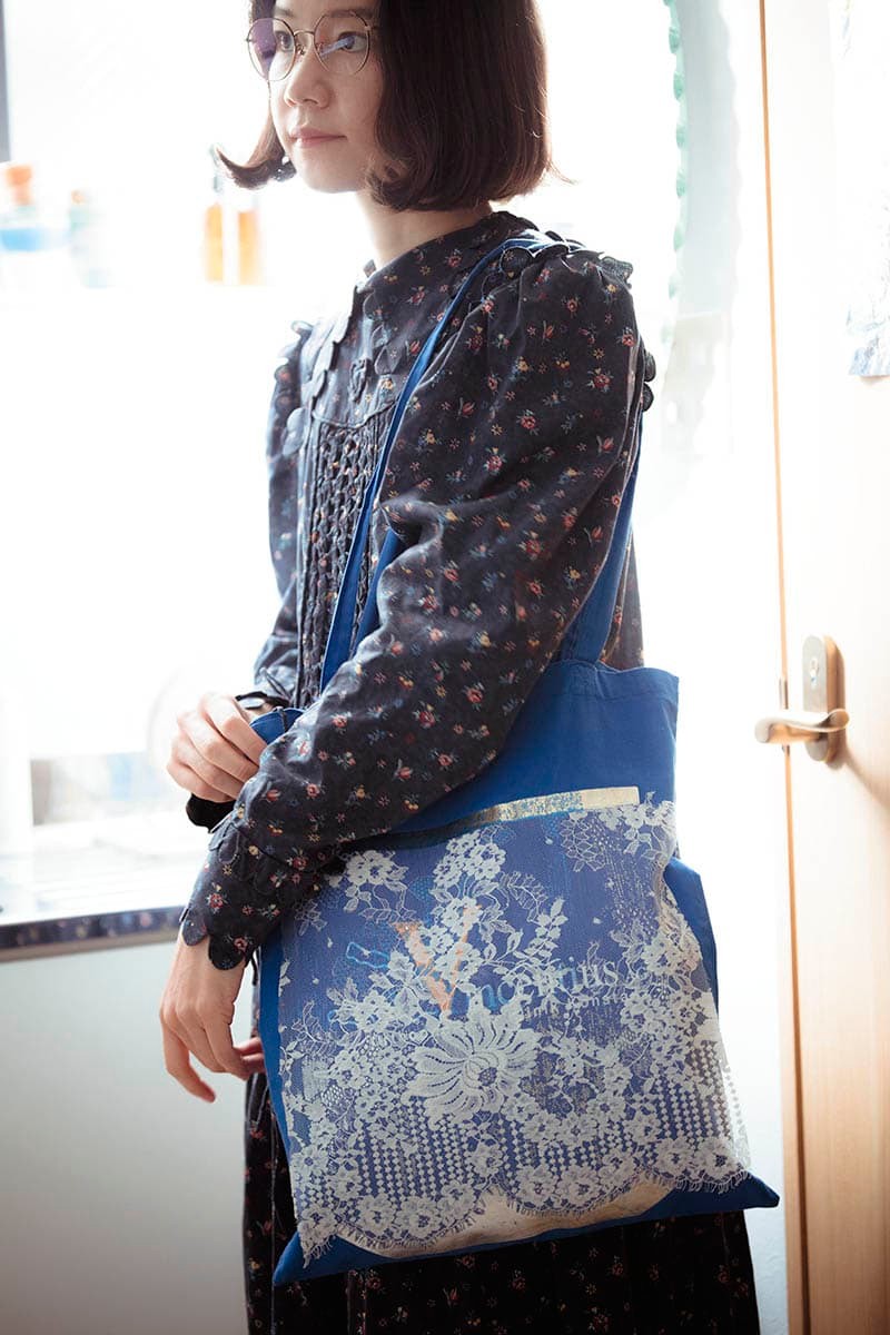 YUKI FUJISAWA】Floral Tops / BLUE 【公式通販】