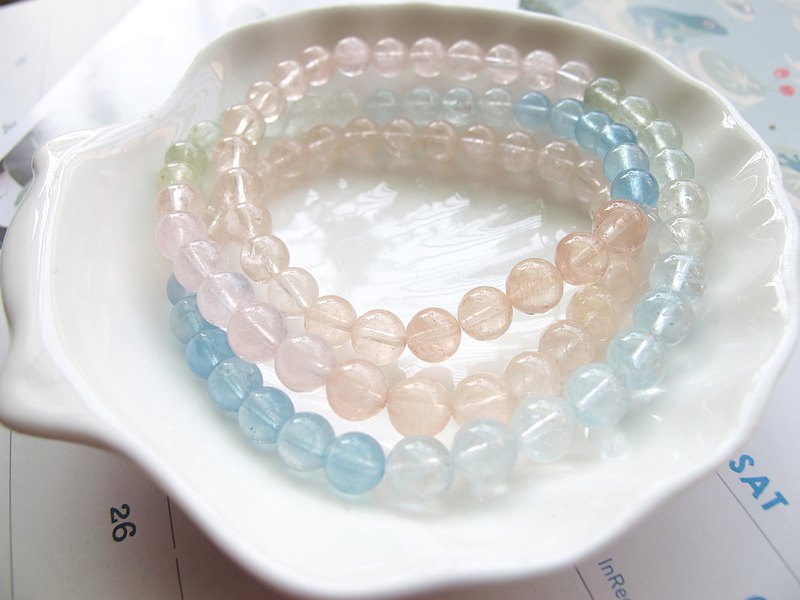 6mm摩根石 x 牛筋繩