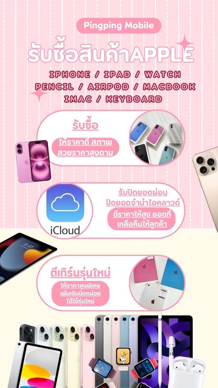 กลุ่มสินค้า ปิ๊งปิ๊ง โมบายล์ สาขานครสวรรค์