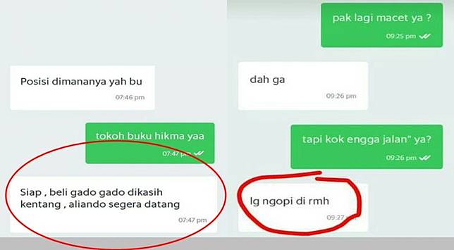 10 Jawaban Pesan Driver Ojek Online Ini Ngeselin Tapi Bikin Ngakak Brilio Line Today