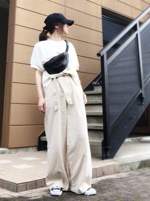 ユニクロ超定番 ワッフルt 40代はどう着こなす