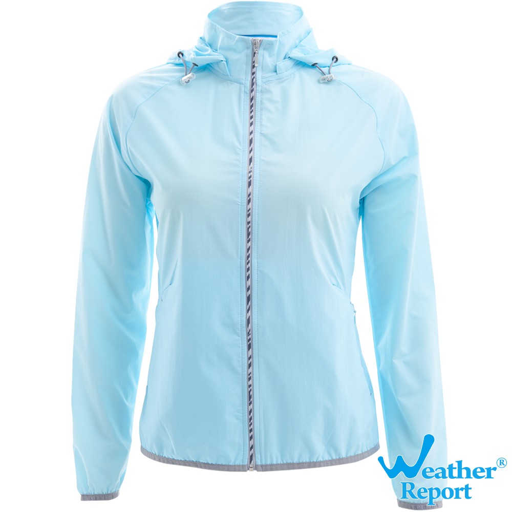 【北歐Weather Report】女裝．抗UV輕薄防風防曬外套 / 淺水藍 (WI2203-01)