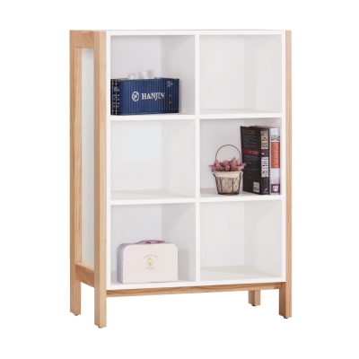 雙色自然木紋，簡單好搭配高腳設計，打掃好方便