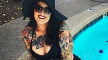 【減肥特輯】 美國 32 歲刺青女孩開刀裝縮胃袋減肥不成 結果靠了這樣的方法成功減重...