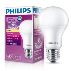 PHILIPS飛利浦 LED球型 10W 舒視光 LED燈泡E27 白光/黃光 全電壓 第七代(6入組)