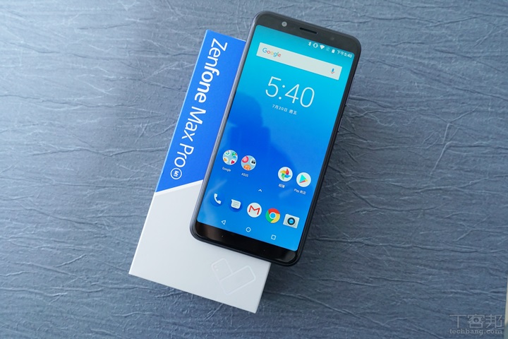 ASUS ZenFone Max Pro（M1） 開箱動手玩，5,000mAh 超大電量