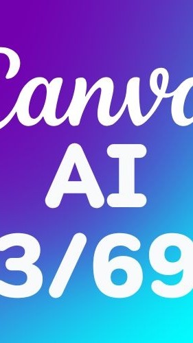 Canva AI รุ่นที่ 3/69