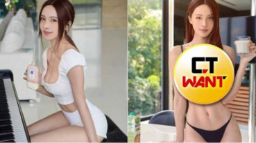 「鋼琴女神」穿比基尼徵婚 渾圓左乳被擠到變形溢出來