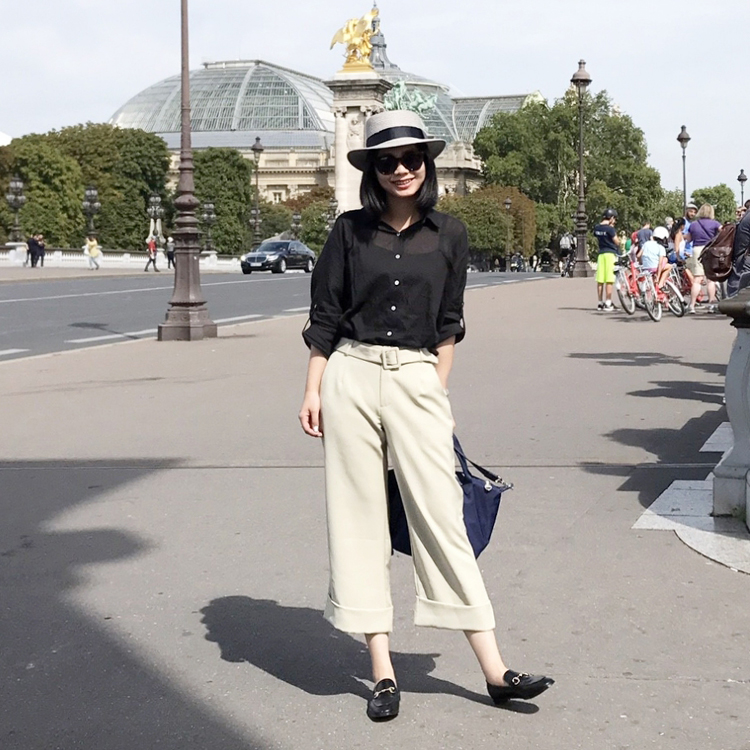 小編穿搭 早春穿搭 襯衫mix 西裝褲