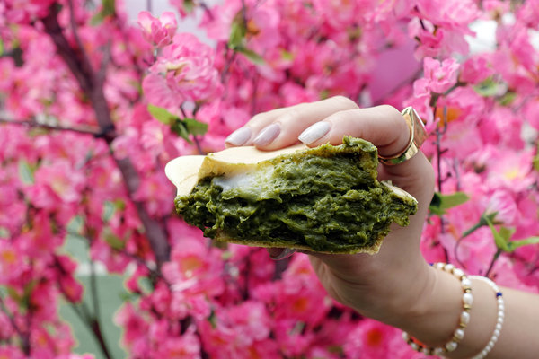 信義區車輪餅-青畑九號豆製所台北快閃店，新竹超人氣浮誇系車輪餅台北信義區03/01-04/22人氣口味和獨家口味統一時代百貨期間限定，台北好吃車輪餅