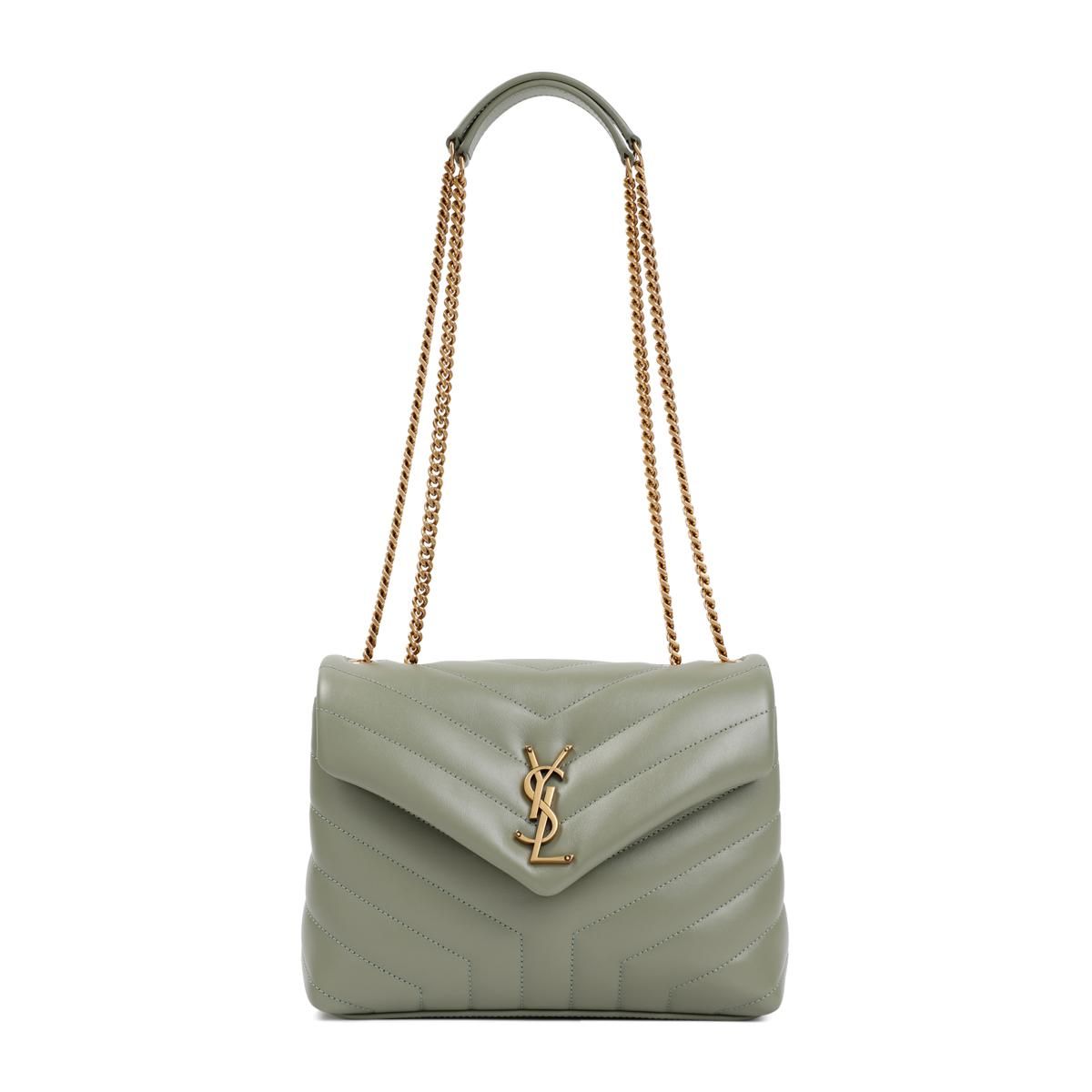 SAINT LAURENT LEATHER LOULOU BAG