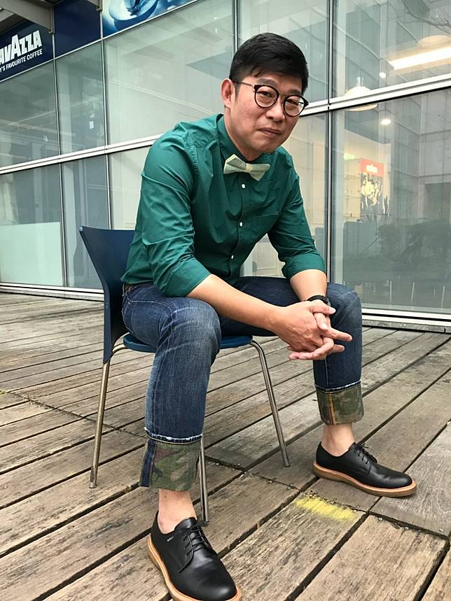 馬力歐一路演最佳綠葉，自認是演藝圈的龍套，而且是最專業的龍套。記者葉君遠／攝影