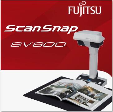 富士通ScanSnap SV600不破壞書本掃描★原廠基本一年保固★