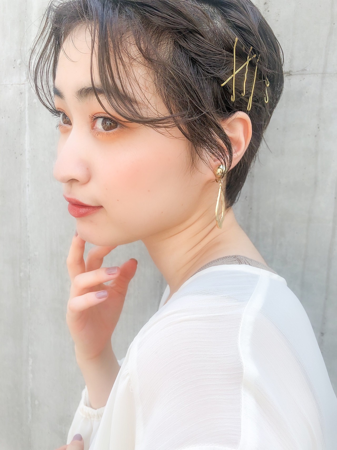 すぐ伸びる前髪をチャチャっとアレンジ