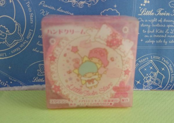 【震撼精品百貨】Little Twin Stars KiKi&LaLa 雙子星小天使~護手霜_櫻花