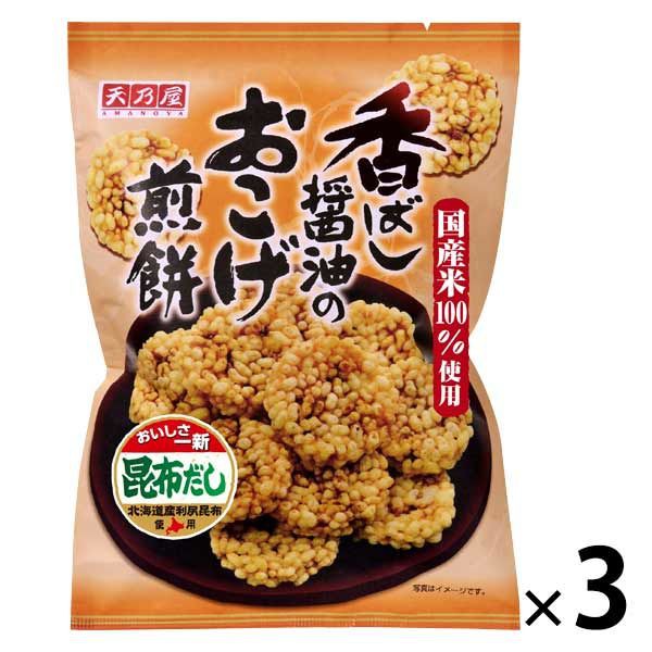 100%使用日本國產米製造出粒粒分明、充滿米香的仙貝並利用焦香醬油創造出獨特鹹香商品重量:180公克內容物:3入裝產地: 日本營養標示: (每60g)熱量268kcal，蛋白質3.4g，脂肪9.1g，
