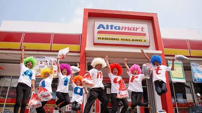 Ilustrasi; Salah satu gerai Alfamart. (www.alfamartku.com)