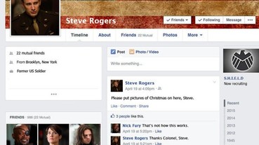 如果「復仇者聯盟」有臉書 結果大概會是這個樣子...