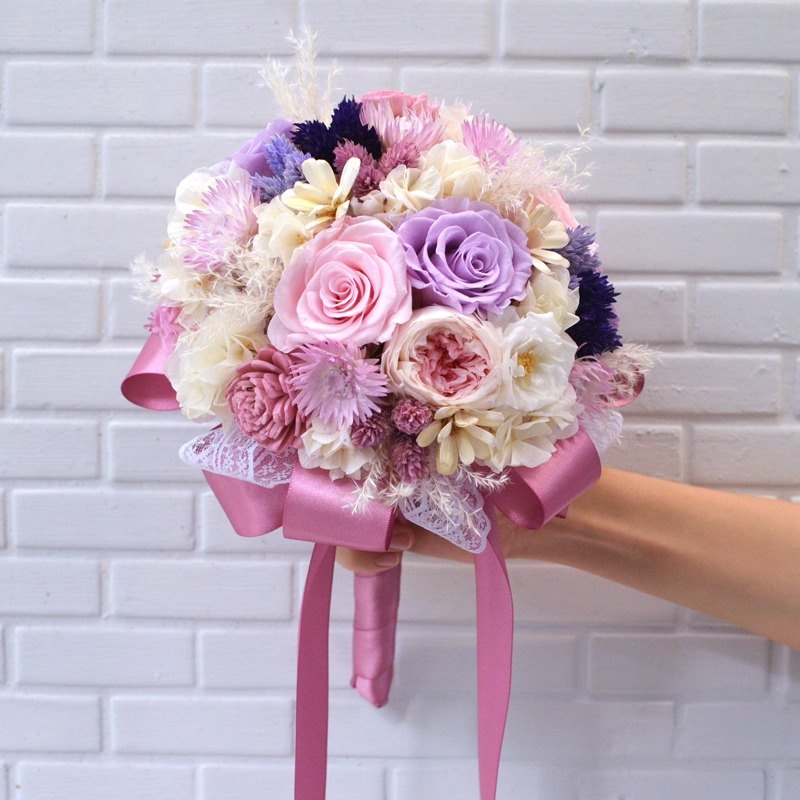 婚禮 不凋捧花 乾燥捧花 婚紗攝影 Wedding Bouquet