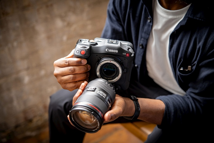 Canon 推出 4K 專業數位攝影機 EOS C70，採 RF 接環、支援 4K/120P 錄影