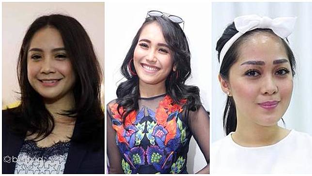 [Bintang] Nagita Slavina, Ayu Ting Ting, dan Gracia Indri