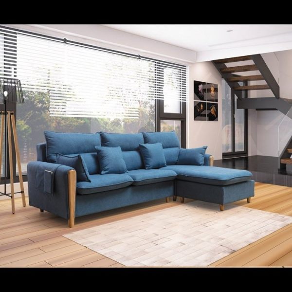 【石川傢居】CE-B257-02 西雅圖L型布沙發 (不含其他商品) 配送區內台北到高雄搭配車趟免運