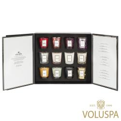 美國 VOLUSPA 香氛蠟燭 Japonica日式庭園系列12入官方精緻禮盒組