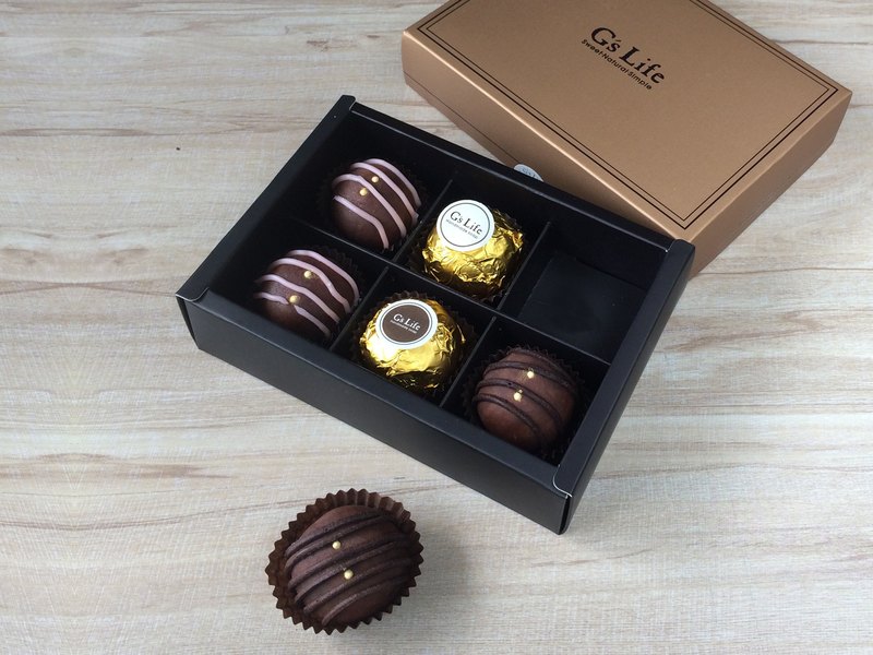 甜蜜香氛 圓圓巧克力香皂禮盒