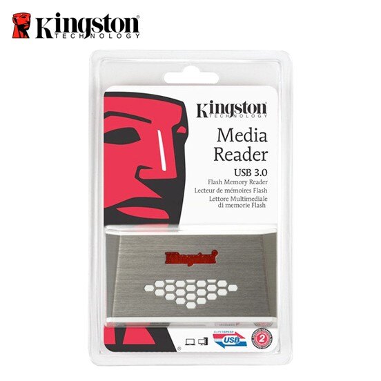 金士頓 Kingston USB 3.0 極速多功能讀卡機 microSD/SDXC/CF 記憶卡適用 保固公司貨