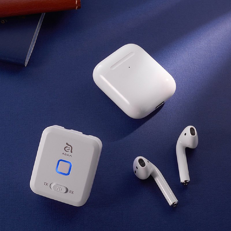 -搭載藍牙5.0技術，提供8小時使用時間，單鍵開啟並以燈號指示輕鬆配對，並提供10米有效連線範圍 -支援傳送TX/接收RX 雙向模式 可藉由快速切換鈕連接音響，並可從行動裝置或電腦播放影音串流 -支援