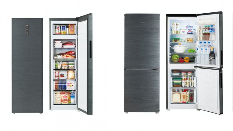 日本上陸20周年を迎えたハイアールが168ℓの前開き式冷凍庫と173ℓの冷凍
