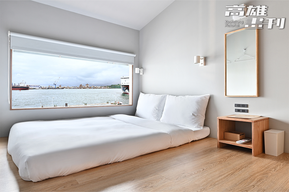 棧貳沐居以「大人的秘密基地」為想像，打造能容納2人的海景房。(攝影/Carter)