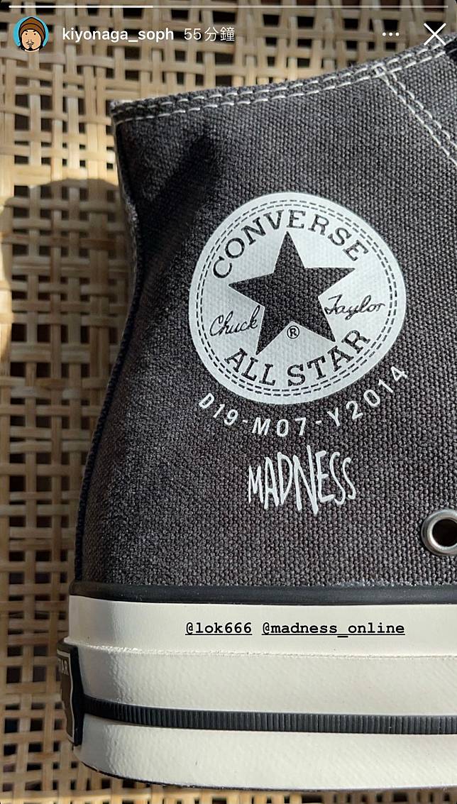 MADNESS x Converse Addict Chuck Taylor Hi官方新圖突襲！上架時間