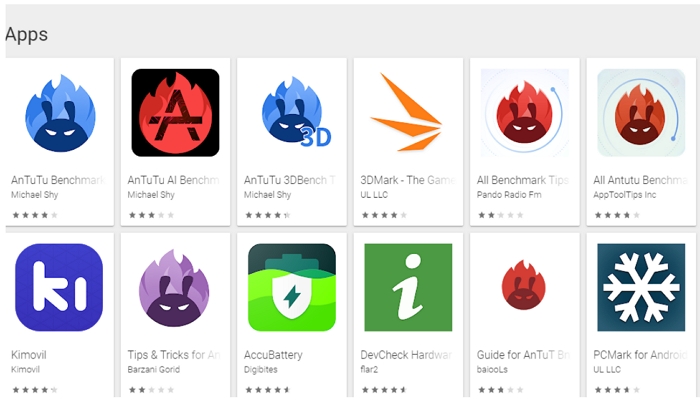 自從手機跑分工具App安兔兔被Google下架後，山寨APP開始滿天飛