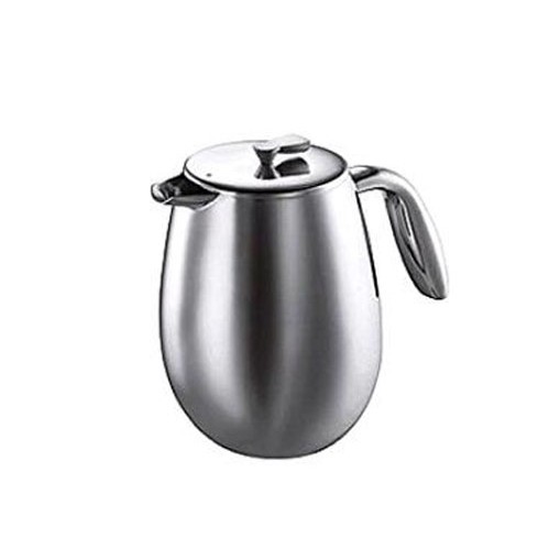 第2步將熱的（不沸騰的）水倒入鍋中。在頂部至少留出1英寸的空間。用塑料勺攪拌。第3步將柱塞單元放在鍋的頂部。打開蓋子關閉倒嘴開口。不要按下。讓咖啡沖泡4分鐘。步驟44分鐘後按下柱塞，享受。產品描述尺寸