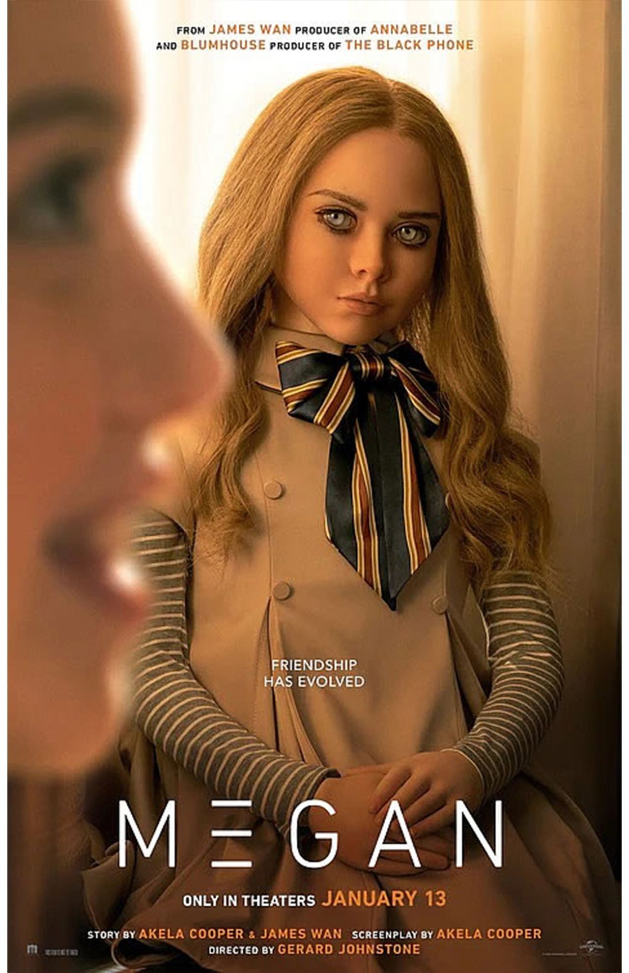 TikTokバズり中『ミーガン』 日本版ポスターが「ダサすぎる」（週刊