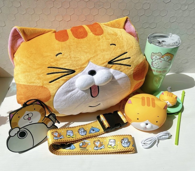 白爛貓來了！小北百貨推「白爛貓滿百加購」聯名活動，超實用行李箱、安全帽可愛必收！