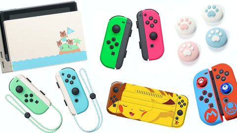 好想要任天堂switch推出的新色 你也可以 大改造 手上這台5件超萌小物快收藏 Elle Line Today