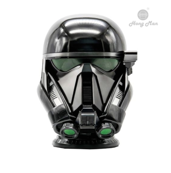 精緻亮黑外型，氣勢絕不輸黑武士！LED燈光閃爍配上特殊音效n直接感受電影中的黑兵威力！