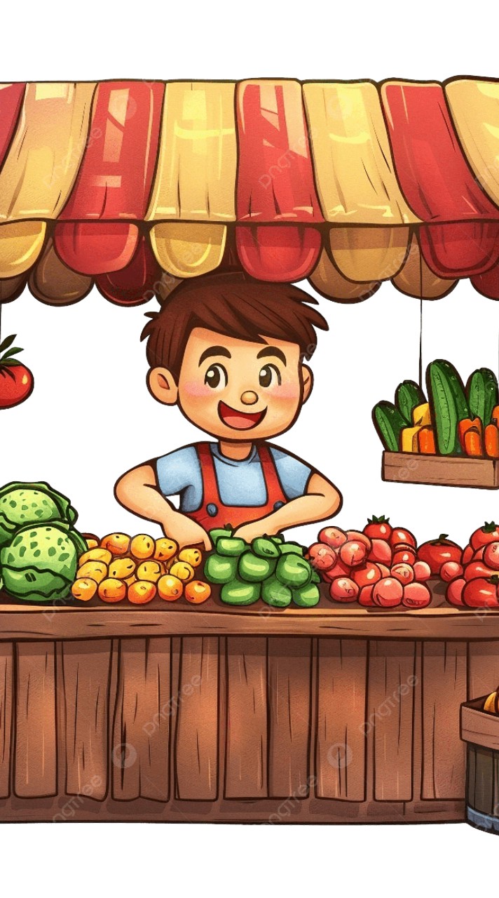 เพื่อนร้านค้าตลาด