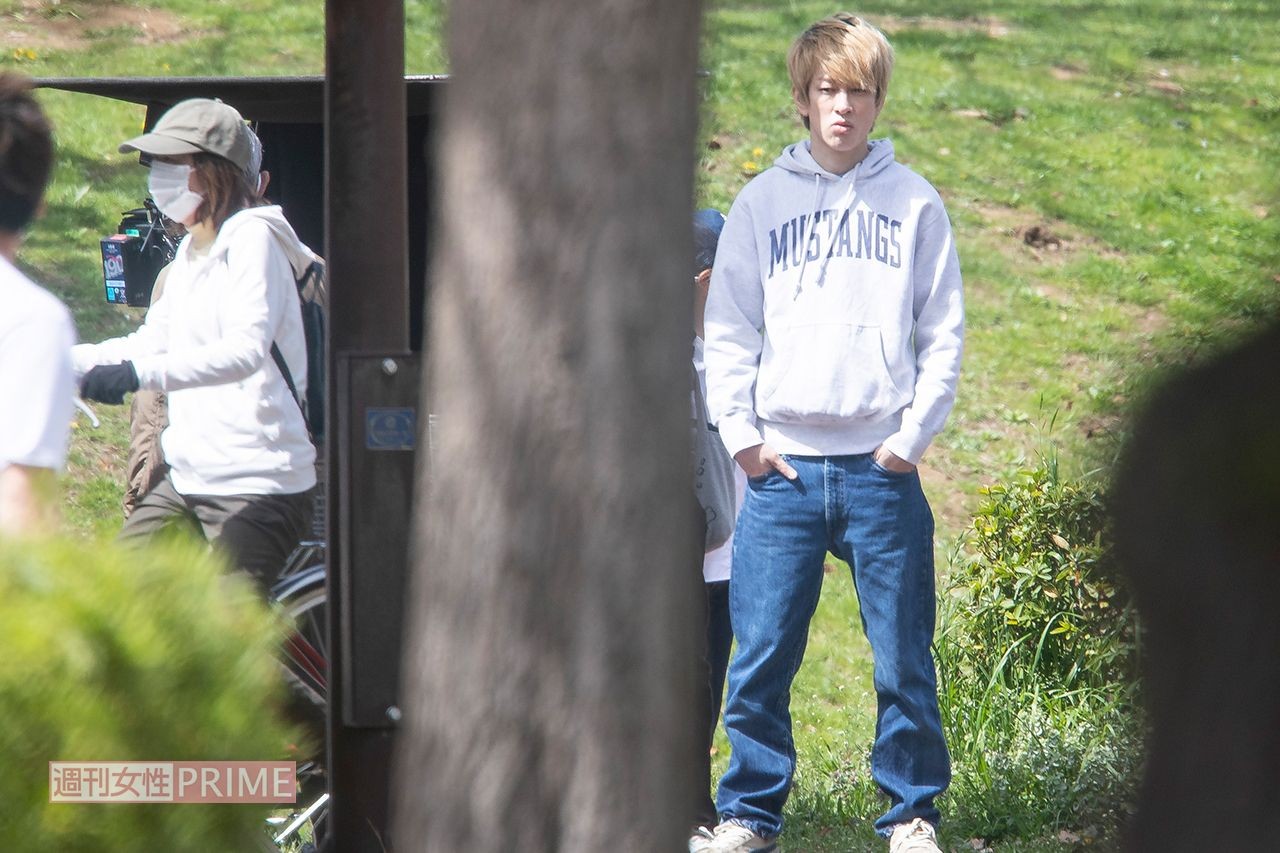 横山裕 Nmb48メンバーと密会後のドラマロケ撮