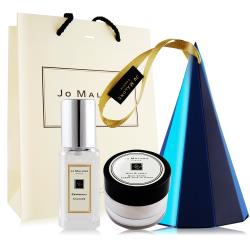 ◎◆百貨公司貨|◎◆聖誕限定條紋版 售完即絕版|◎◆超質感聖誕禮品品牌:JoMalone類別:香水規格/容量:1.藍風鈴潤膚霜15ml2.葡萄柚香水9ml包裝:禮盒貨源:公司貨保存期限:依商品包裝所示