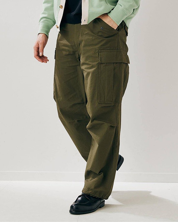 極太　BDU TROUSERS カーゴパンツ　軍パン　ワイドパンツ 極太BDU TROUSERS カーゴパンツ軍パンワイドパンツ