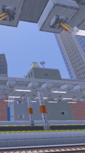 【Minecraft】【統合版】本山県(鉄道アドオンを使ってみんなで街作り！)