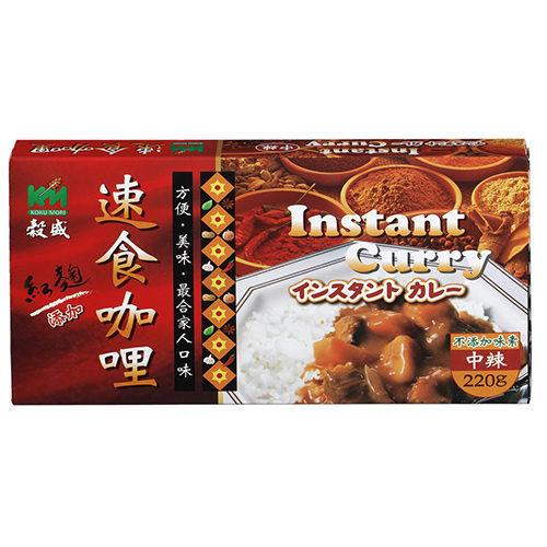 穀盛 速食咖哩(紅麴添加)中辣口味/220g