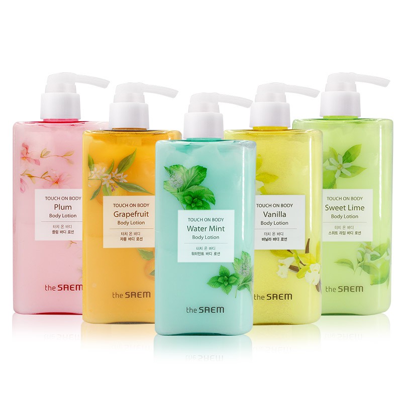 韓國the Saem 柔感膚觸香氛身體乳 300ml (多款任選)韓國人氣美妝保養品牌細緻的泡沫,充滿溫和保濕及清淡香氣韓妞SNS齊推商品 【商品規格】 容量/規格:300ML 保存期限:未拆封1年 
