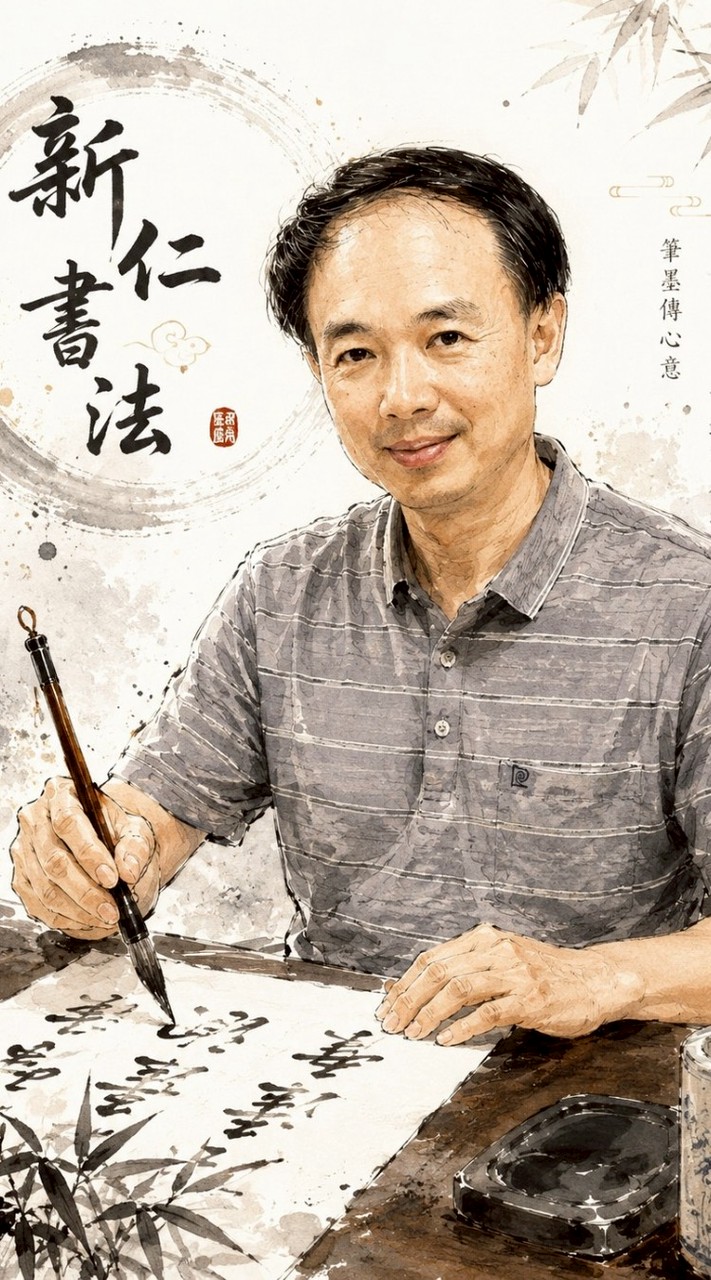 書法藝術班 新仁社區發展協會
