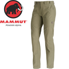 【MAMMUT 長毛象 女款 Hiking Pants 休閒長褲〈白雲石灰〉】1020-11240/春夏款/排汗長褲/登山褲★滿額送